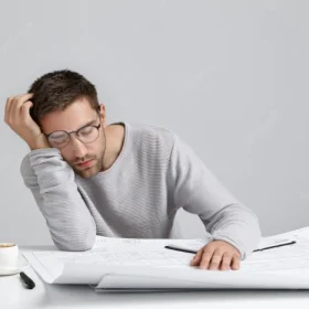 Man with Fatigue