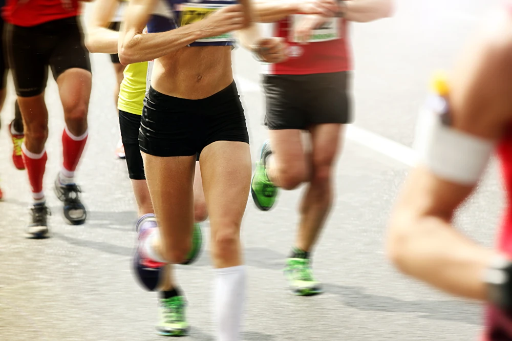 Male and Female Runners